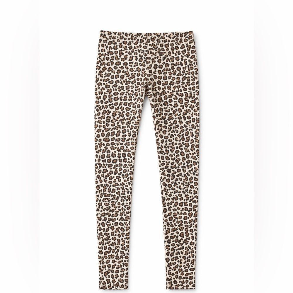 Old Navy Stretch Kids Leopard Print Full-Length Leggings